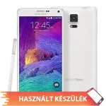 Használt mobiltelefon Samsung Galaxy Note 4 (SM-N910) fehér 00001433